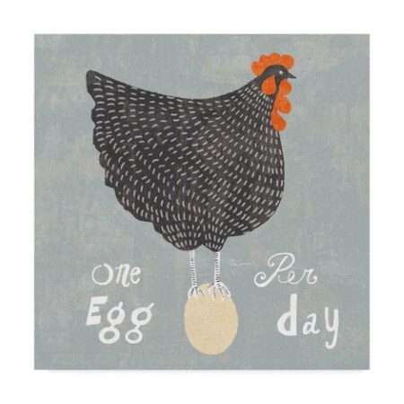 Trademark Fine Art Sue Schlabach 'Fresh Eggs I' Canvas Art, 24x24 WAP08301-C2424GG